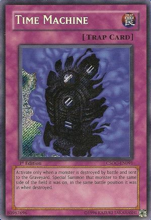 Time Machine [CSOC-EN091] Secret Rare - Trinity Hobby