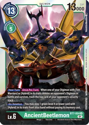 AncientBeetlemon [BT7-054] (Event Pack 3) [Next Adventure Promos] - Trinity Hobby