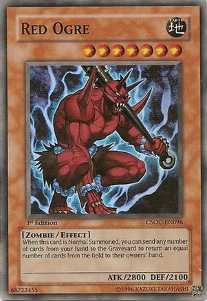 Red Ogre [CSOC-EN096] Super Rare - Trinity Hobby