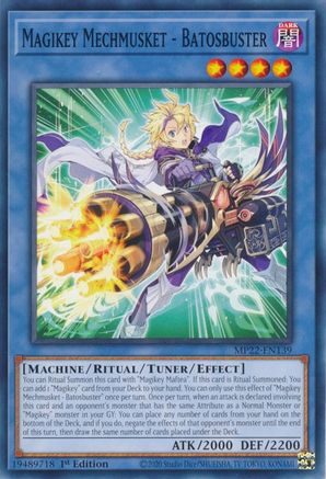 Magikey Mechmusket - Batosbuster [MP22-EN139] Common - Trinity Hobby