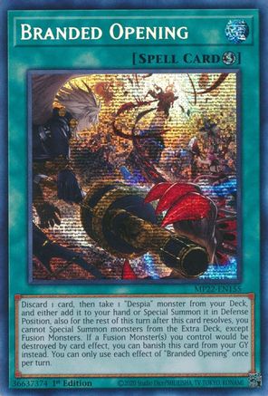 Branded Opening [MP22-EN155] Prismatic Secret Rare - Trinity Hobby
