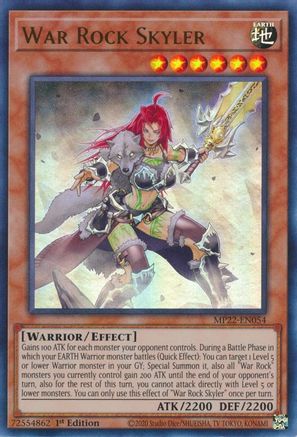 War Rock Skyler [MP22-EN054] Ultra Rare - Trinity Hobby