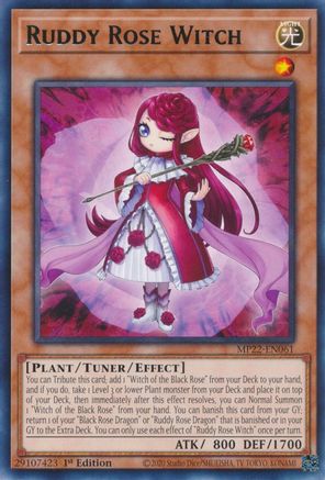 Ruddy Rose Witch [MP22-EN061] Rare - Trinity Hobby