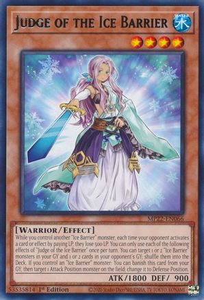 Judge of the Ice Barrier [MP22-EN066] Rare - Trinity Hobby