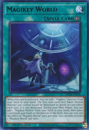 Magikey World [MP22-EN158] Rare - Trinity Hobby