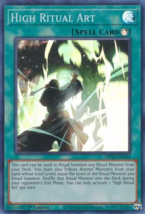 High Ritual Art [MP22-EN162] Super Rare - Trinity Hobby