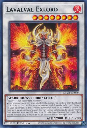 Lavalval Exlord [MP22-EN079] Rare - Trinity Hobby