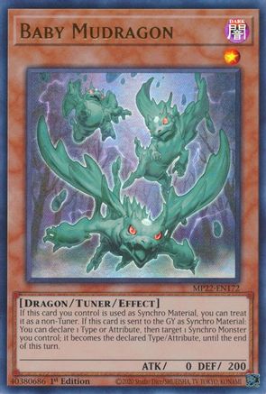 Baby Mudragon [MP22-EN172] Ultra Rare - Trinity Hobby