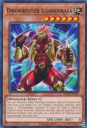Dinowrestler Iguanodraka [MP22-EN182] Common - Trinity Hobby