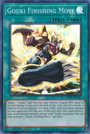 Gouki Finishing Move [MP22-EN185] Super Rare - Trinity Hobby