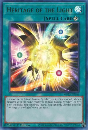 Heritage of the Light [MP22-EN186] Ultra Rare - Trinity Hobby