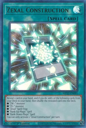 Zexal Construction [MP22-EN091] Ultra Rare - Trinity Hobby