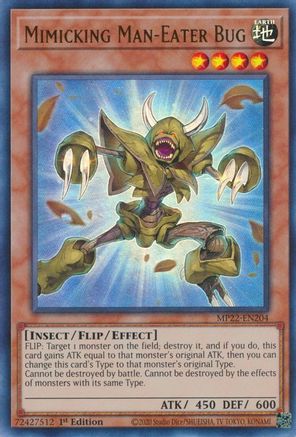 Mimicking Man-Eater Bug [MP22-EN204] Ultra Rare - Trinity Hobby