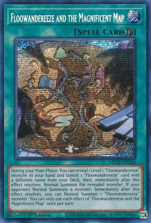 Floowandereeze and the Magnificent Map [MP22-EN220] Prismatic Secret Rare - Trinity Hobby