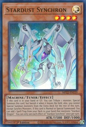 Stardust Synchron [MP22-EN119] Ultra Rare - Trinity Hobby