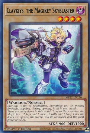Clavkiys, the Magikey Skyblaster [MP22-EN126] Rare - Trinity Hobby