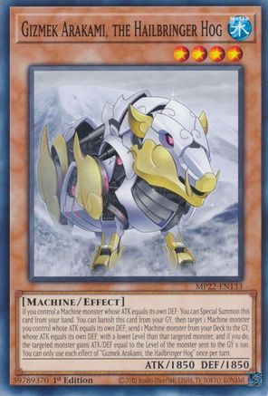 Gizmek Arakami, the Hailbringer Hog [MP22-EN133] Common - Trinity Hobby