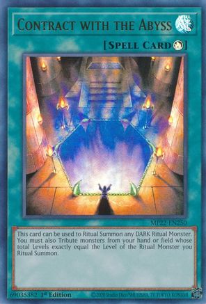 Contract with the Abyss [MP22-EN250] Ultra Rare - Trinity Hobby