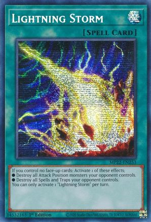 Lightning Storm [MP22-EN253] Prismatic Secret Rare - Trinity Hobby