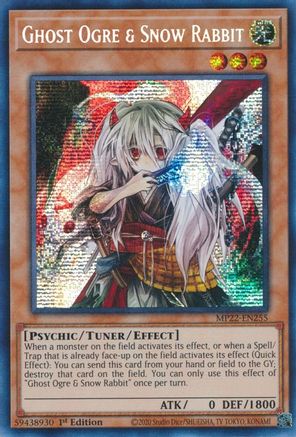Ghost Ogre & Snow Rabbit [MP22-EN255] Prismatic Secret Rare - Trinity Hobby
