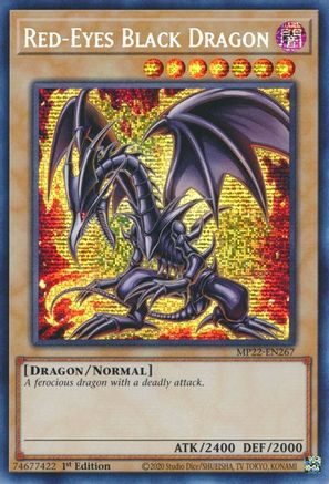 Red-Eyes Black Dragon [MP22-EN267] Prismatic Secret Rare - Trinity Hobby