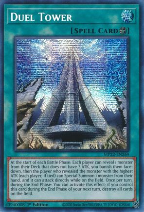 Duel Tower [MP22-EN269] Prismatic Secret Rare - Trinity Hobby
