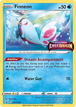 Finneon (SWSH240) [Sword & Shield: Black Star Promos] - Trinity Hobby