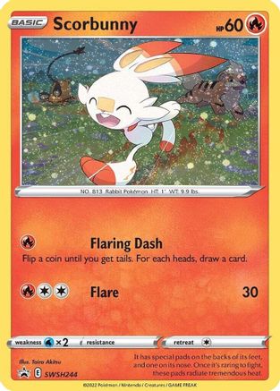 Scorbunny (SWSH244) [Sword & Shield: Black Star Promos] - Trinity Hobby