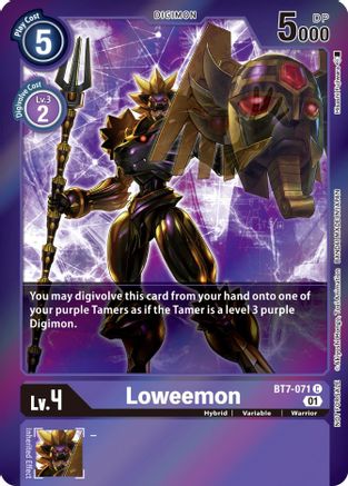 Loweemon [BT7-071] (Event Pack 3) [Next Adventure Promos] - Trinity Hobby