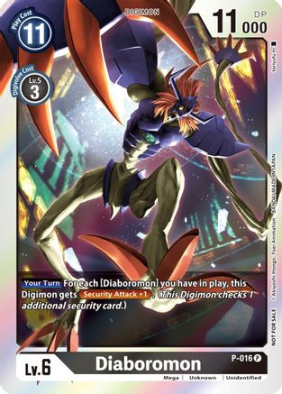 Diaboromon [P-016] (Event Pack 3) [Promotional Cards] - Trinity Hobby