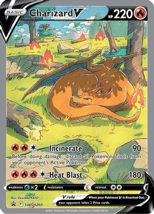 Charizard V (SWSH260) [Sword & Shield: Black Star Promos] - Trinity Hobby