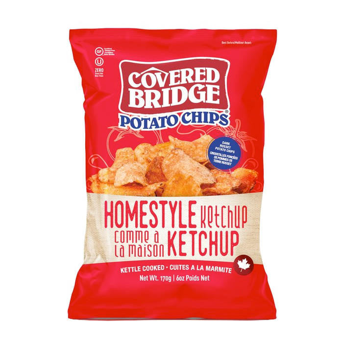 Covered Bridge Potato Chips Homestyle Ketchup - Trinity Hobby