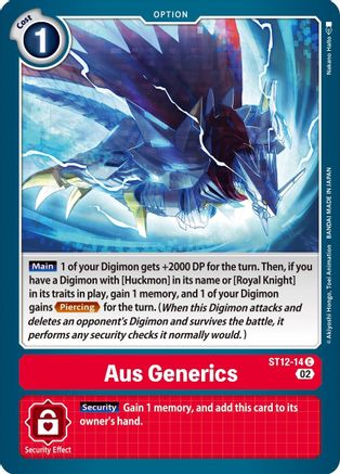 Aus Generics [ST12-14] [Starter Deck: Jesmon] - Trinity Hobby