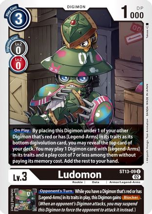 Ludomon [ST13-09] [Starter Deck: Ragnaloardmon] - Trinity Hobby