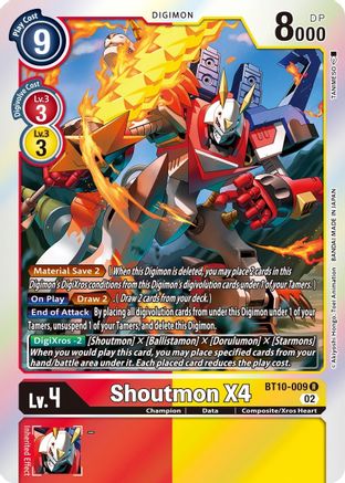 Shoutmon X4 [BT10-009] [Xros Encounter] - Trinity Hobby