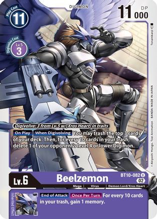 Beelzemon [BT10-082] [Xros Encounter] - Trinity Hobby