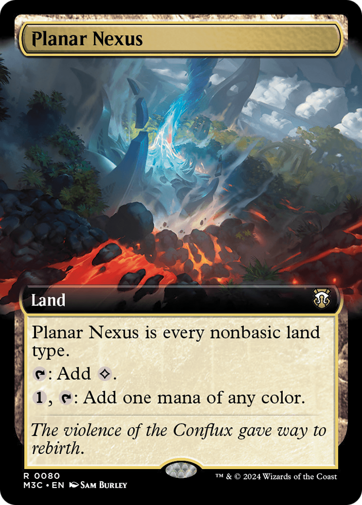 Planar Nexus (Extended Art) [Modern Horizons 3 Commander] - Trinity Hobby