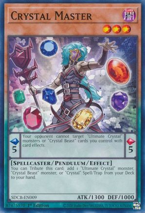 Crystal Master [SDCB-EN009] Common - Trinity Hobby