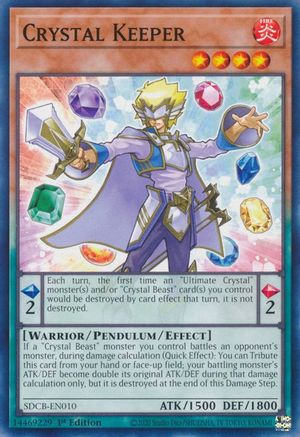 Crystal Keeper [SDCB-EN010] Common - Trinity Hobby