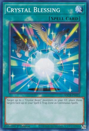 Crystal Blessing [SDCB-EN021] Common - Trinity Hobby
