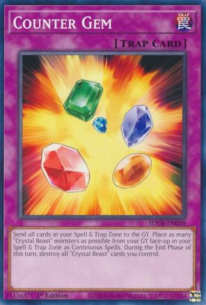 Counter Gem [SDCB-EN038] Common - Trinity Hobby