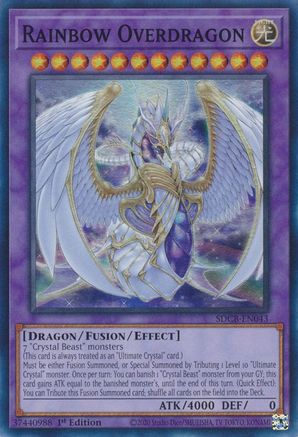 Rainbow Overdragon [SDCB-EN043] Super Rare - Trinity Hobby