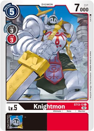 Knightmon [ST13-12] [Starter Deck: Ragnaloardmon] - Trinity Hobby