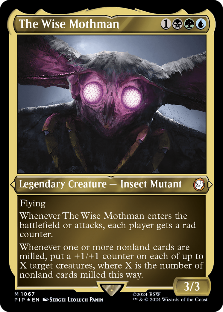 The Wise Mothman (PIP-1067) - [Fallout] Foil - Trinity Hobby