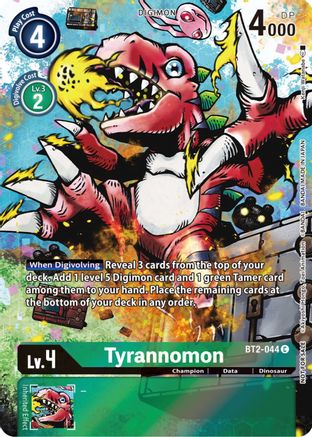Tyrannomon [BT2-044] (25th Special Memorial Pack) [Release Special Booster Promos] - Trinity Hobby
