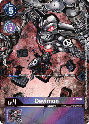 Devimon [P-018] (25th Special Memorial Pack) [Promotional Cards] - Trinity Hobby