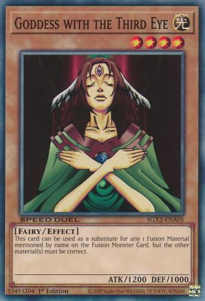 Goddess with the Third Eye [SGX2-ENA05] Common - Trinity Hobby