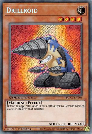 Drillroid [SGX2-ENB04] Secret Rare - Trinity Hobby