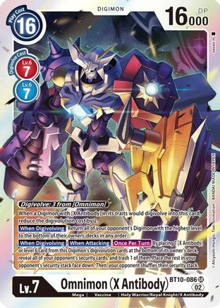 Omnimon (X Antibody) [BT10-086] [Xros Encounter] - Trinity Hobby