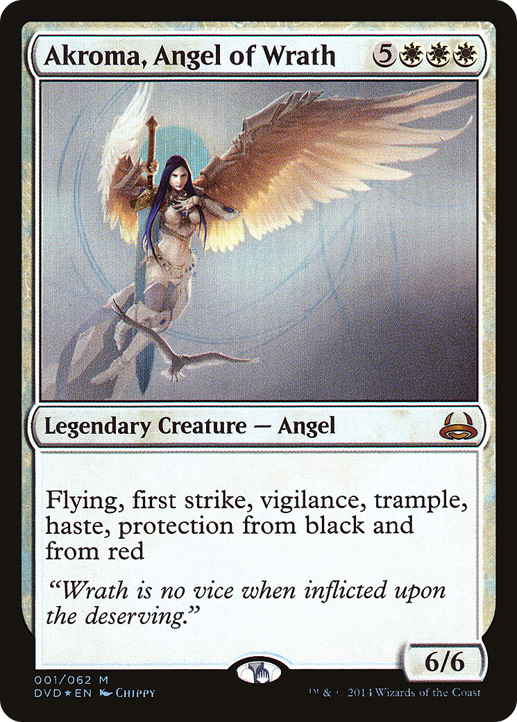 Akroma, Angel of Wrath (Divine vs. Demonic) [Duel Decks Anthology] - Trinity Hobby